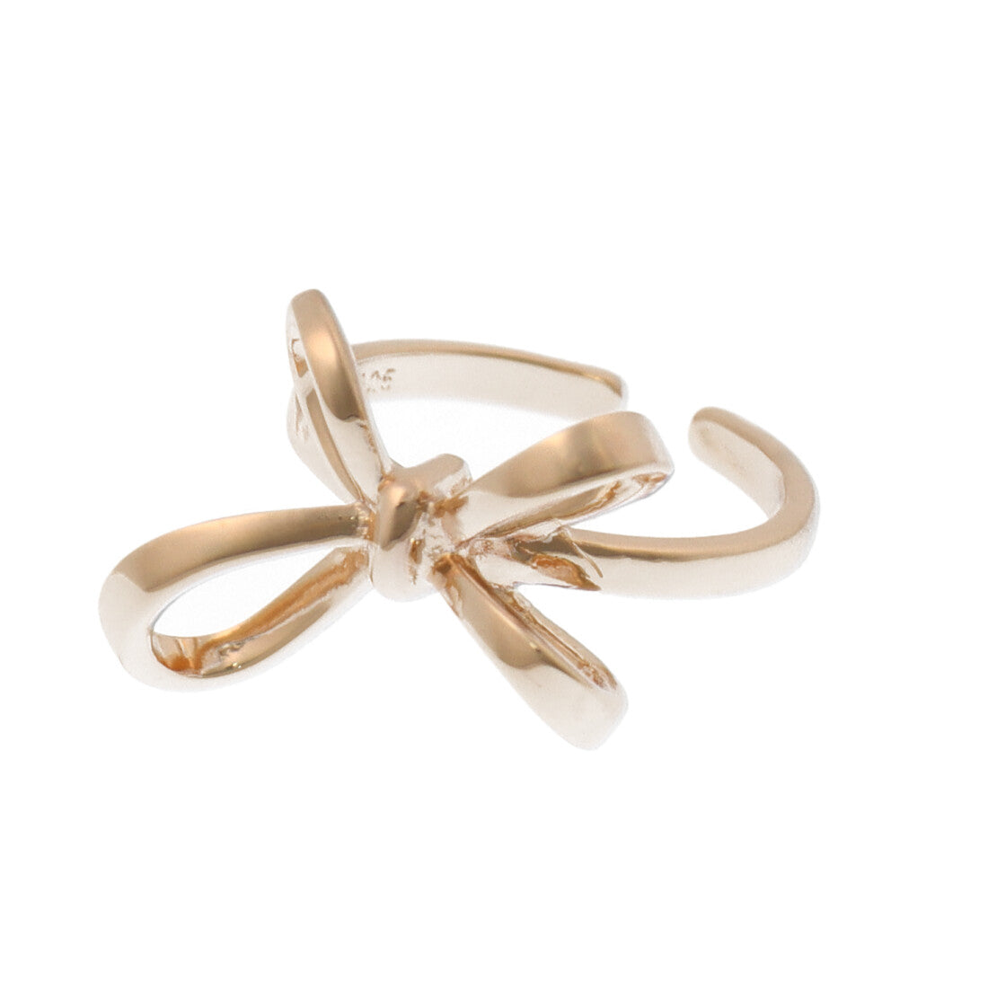 Styiro Nickel-Free Metal Ribbon Ring Metal Allergy Compatible