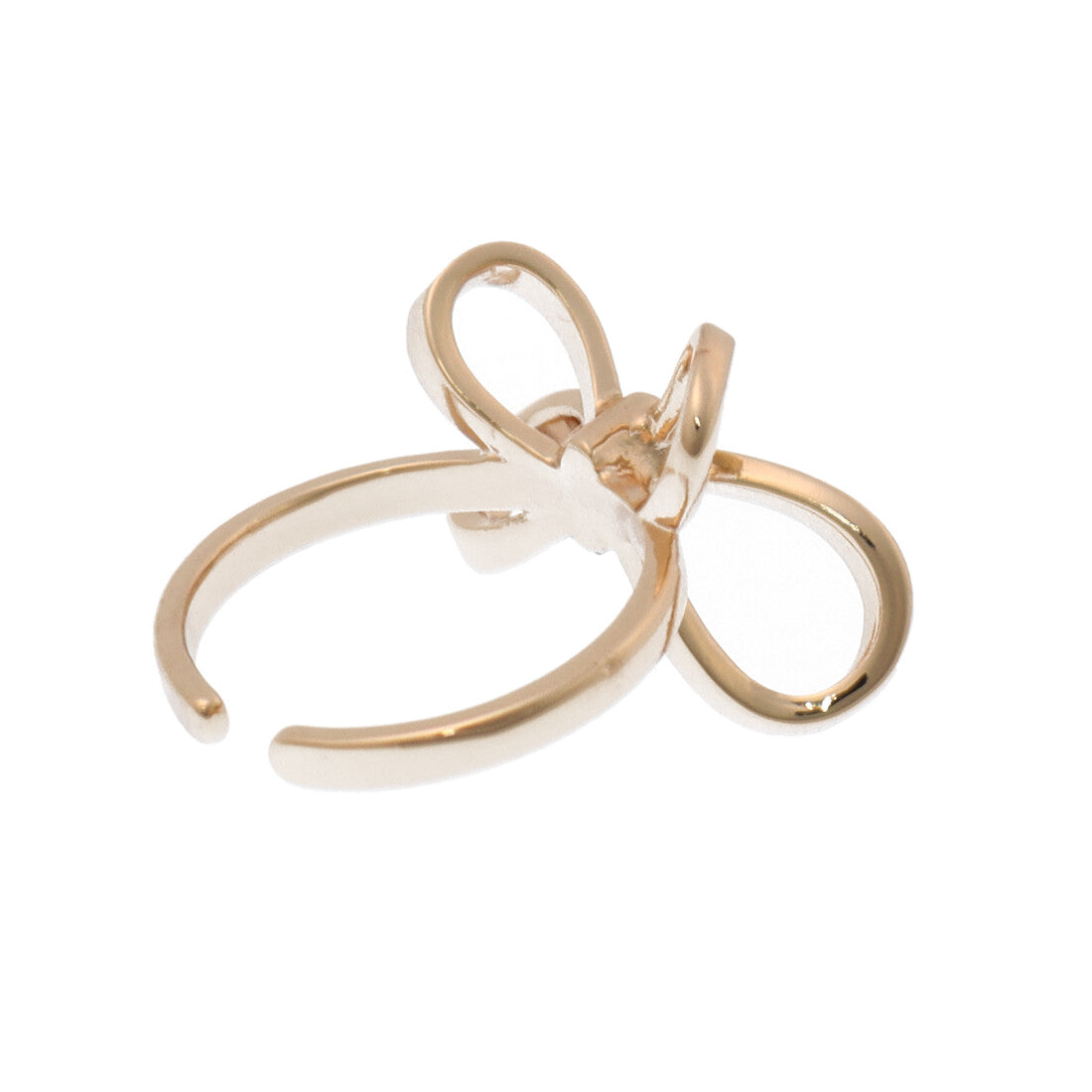 Styiro Nickel-Free Metal Ribbon Ring Metal Allergy Compatible