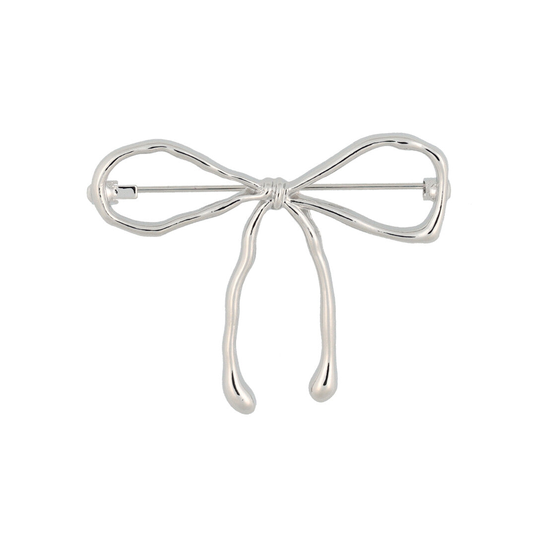 スタイロ styiro 金屬線絲緞帶胸針