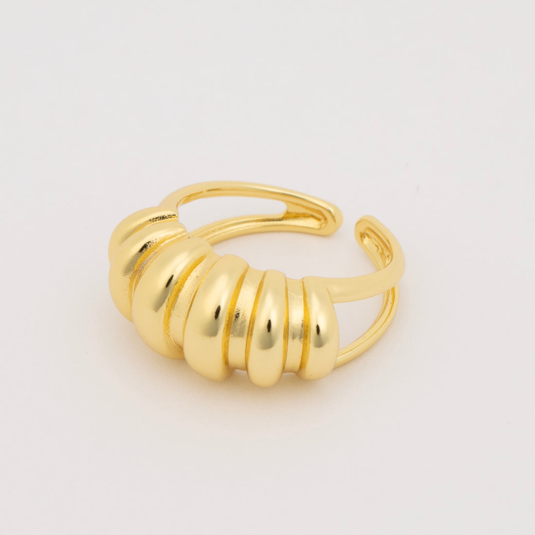 スタイロ styiro ニッケルフリー コワソンゴールドメタルリング (ゴールド) ゴールド