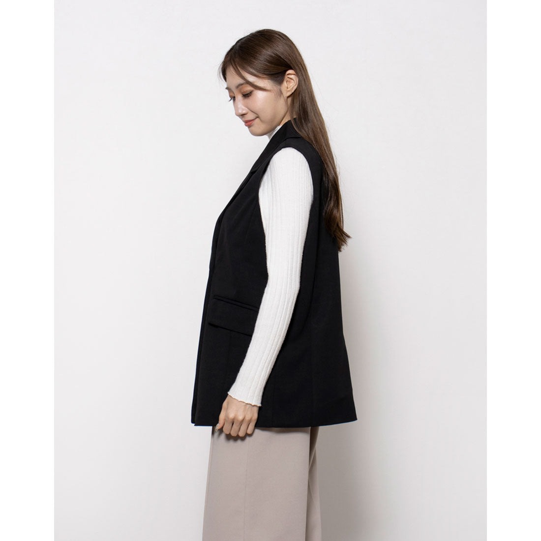 スタイロ styiro ジレ ミドル丈