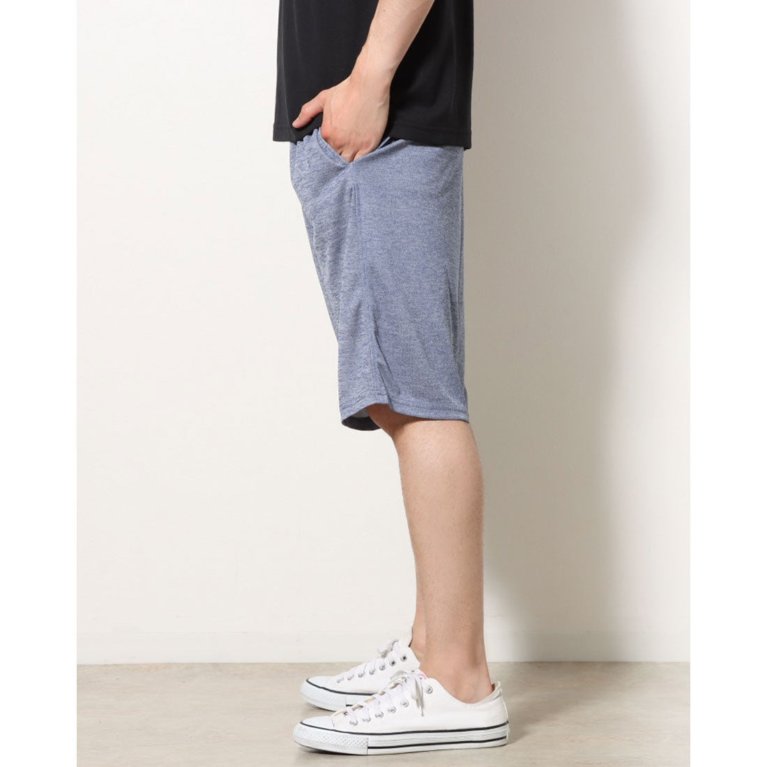 スタイルブロック STYLEBLOCK DRYメッシュカチオン杢ショーツ