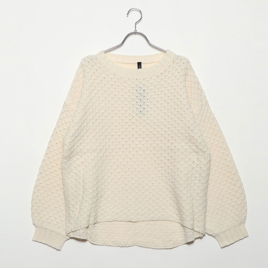スタイルブロック STYLEBLOCK ボリュームスリーブバルキーニット (オフ) オフ