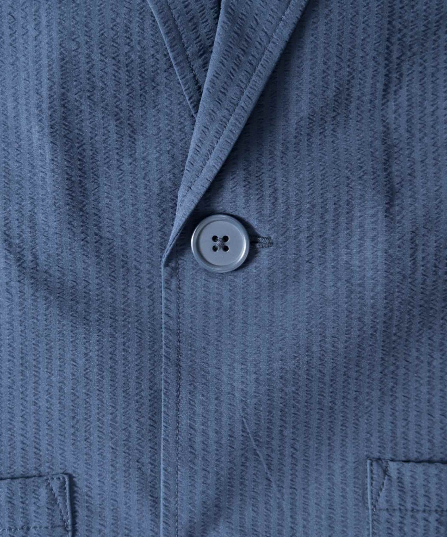 ナイラス Nylaus シアサッカー 7分袖テーラードジャケット