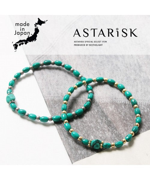 Casual THE CASUAL Buyer's Select Japan-made Turquoise Beads Bracelet