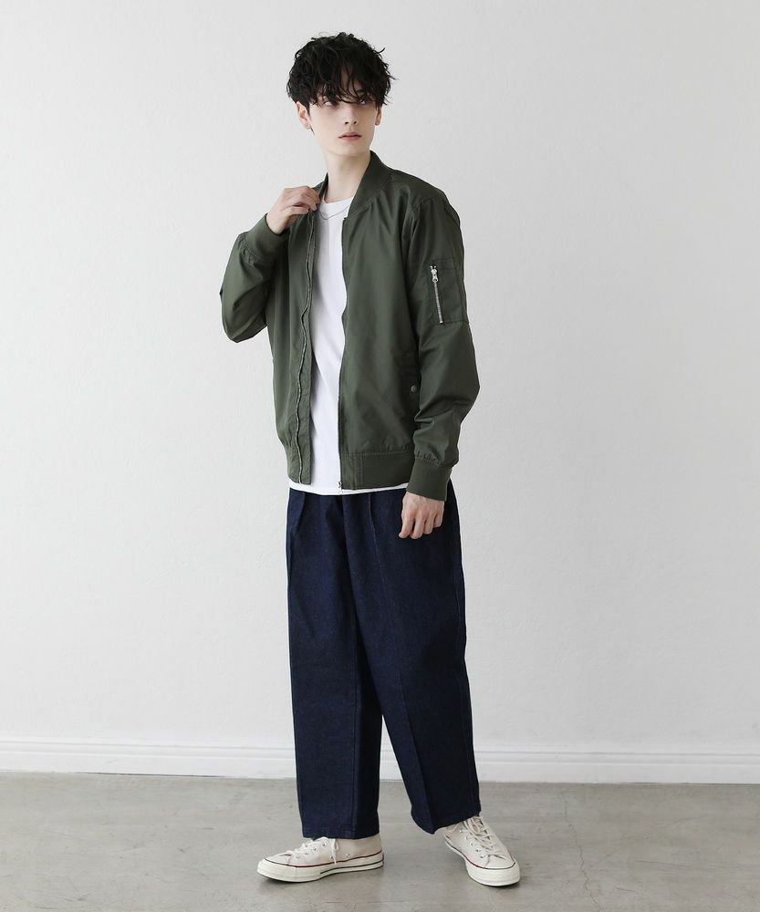 休閒 THE CASUAL ASTRONOMY 聚酯 軍事 MA-1 夾克