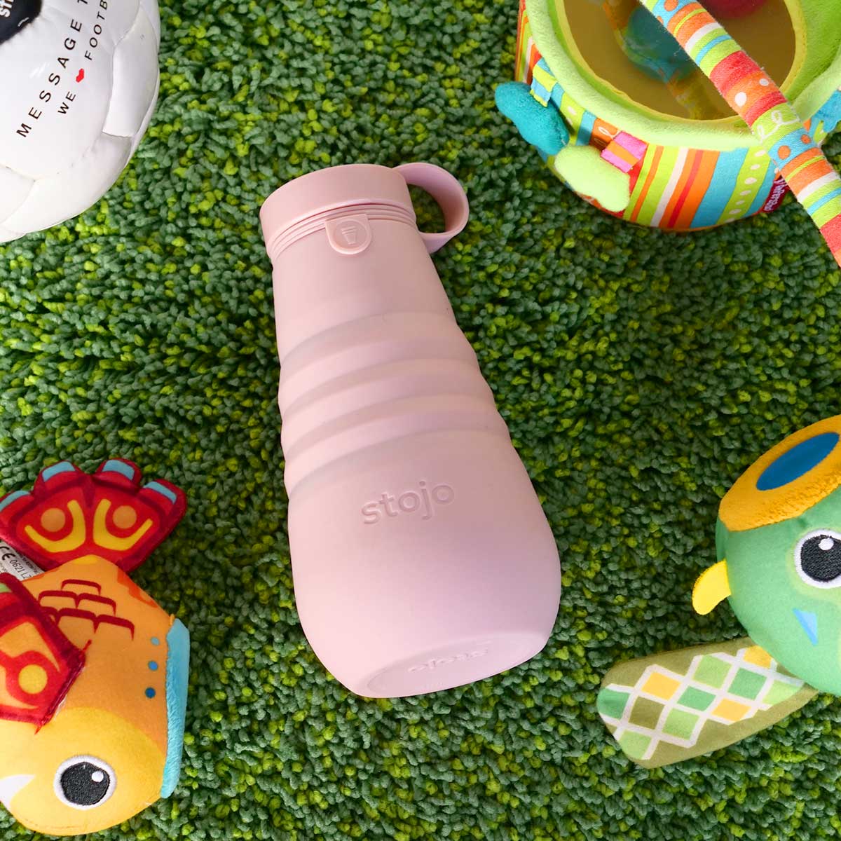 Water Bottle 590ml Screw Dishwasher Microwave Safe 【Non-returnable item】