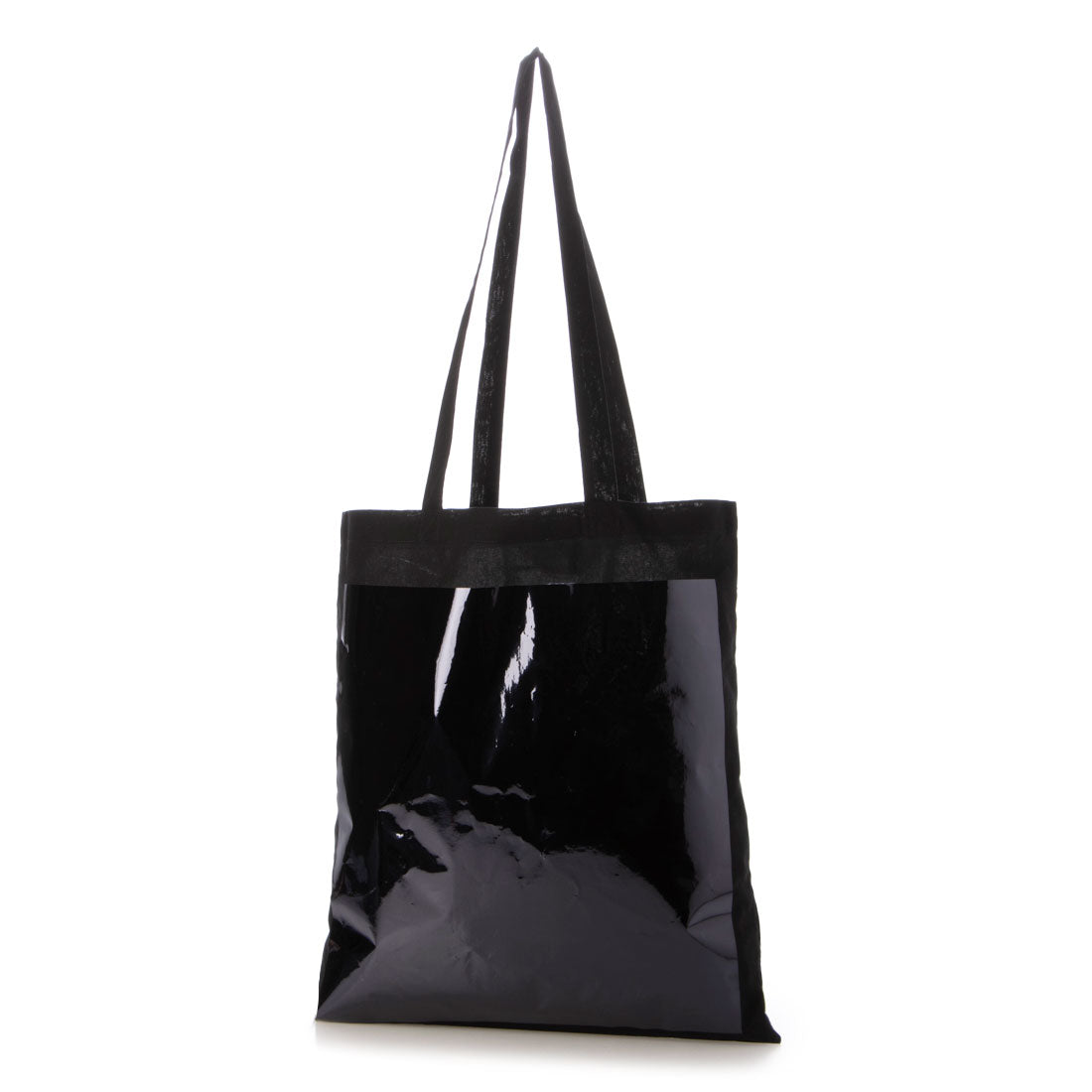 スタースタイリング STARSTYLING 01-E BIG SQUARE TOTE BAG-BACK (BLACK / BLACK-MIRROR) BLACK / BLACK-MIRROR