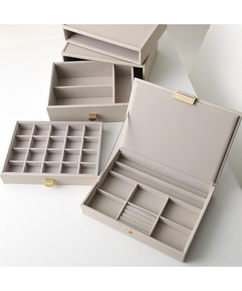 スタッカーズ STACKERS STACKERS ジュエリーボックス Classic Hybrid Drawer Set of 3 (76238/NavyPebble) 76238/NavyPebble