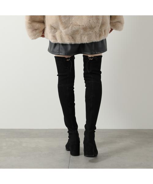 スチュアート ワイツマン STUART WEITZMAN StuartWeitzman ロングブーツ TIELAND 1B13573 ニーハイ (BLACK/ブラック) BLACK/ブラック