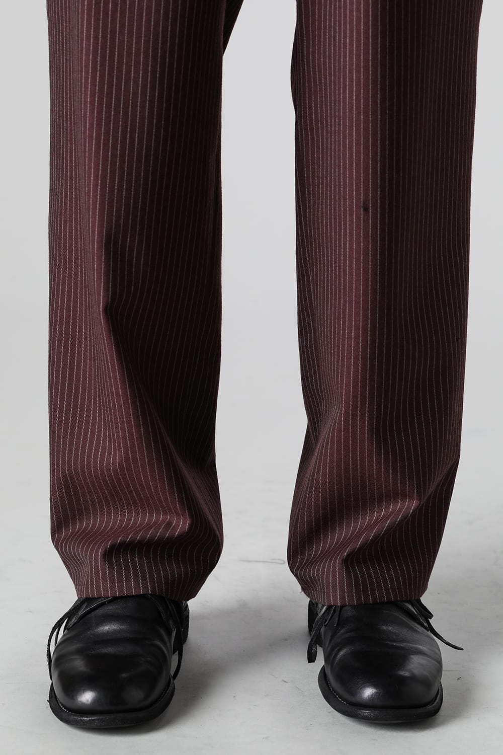 サルバム sulvam Stripe Lace Straight Pants