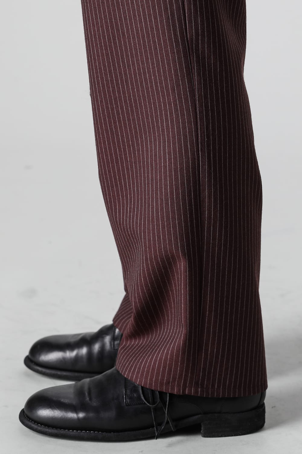 サルバム sulvam Stripe Lace Straight Pants