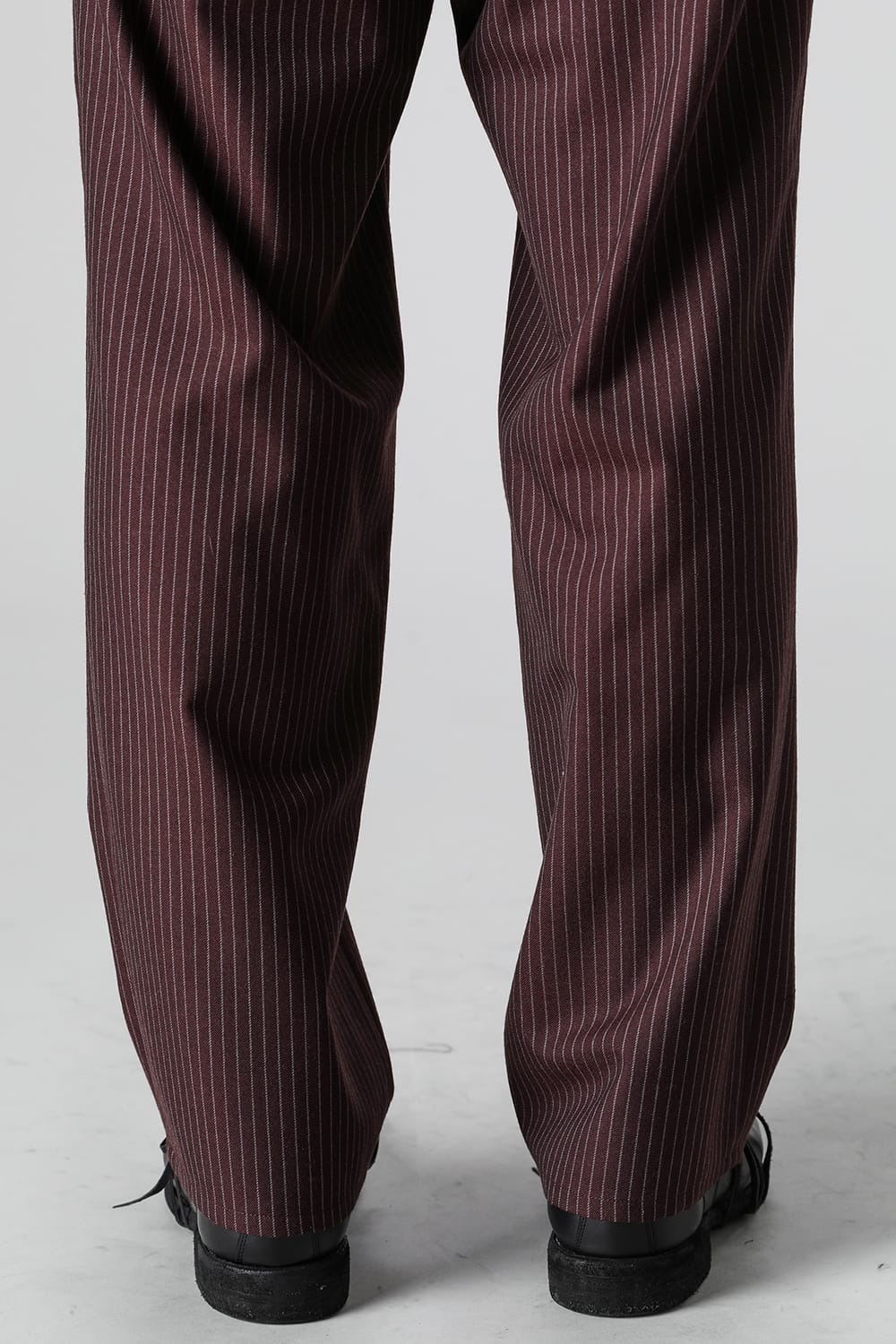 サルバム sulvam Stripe Lace Straight Pants