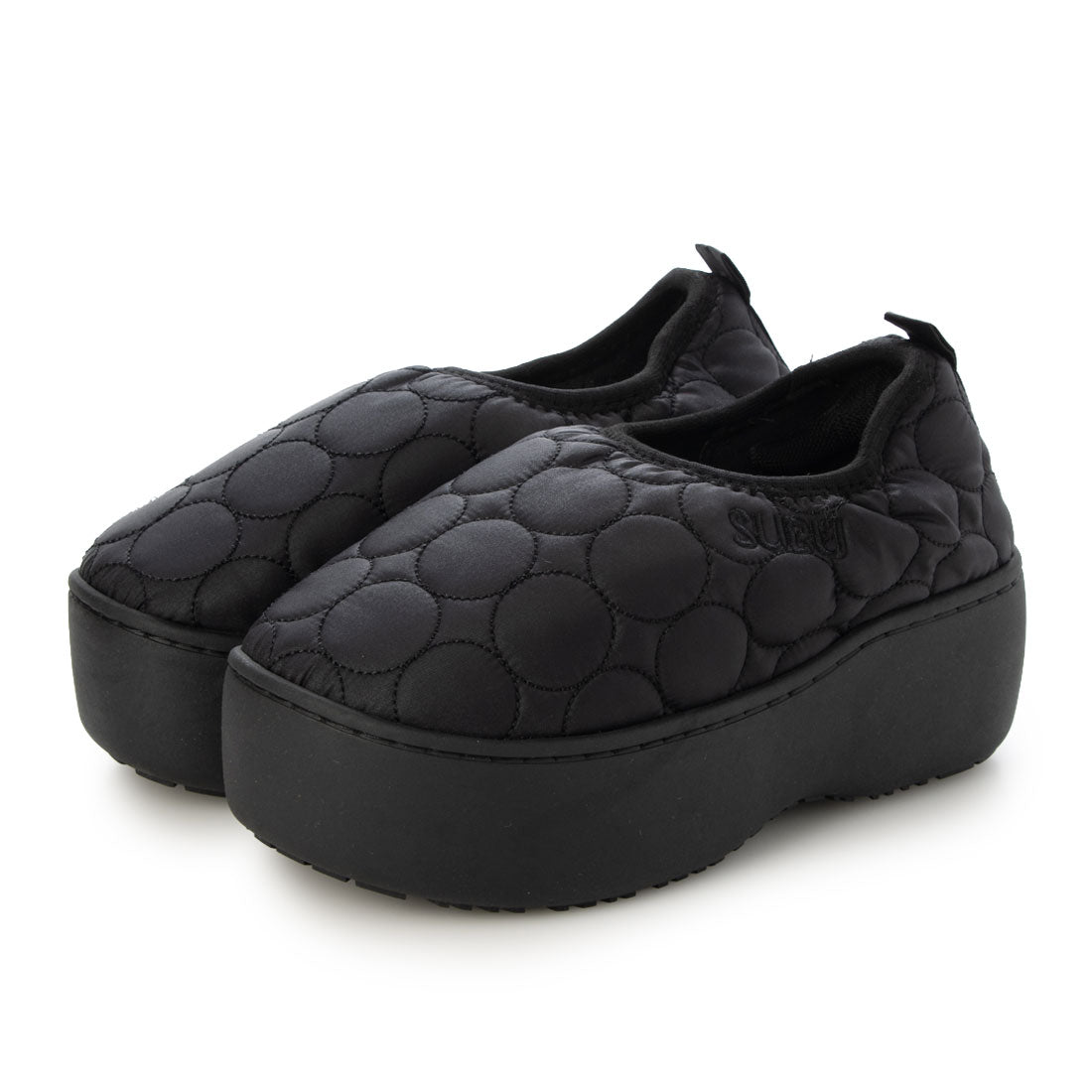 スブ SUBU VAMP PLATFORM CIRCLE ヴァンプ プラットフォーム サークル 厚底 (ブラック) ブラック