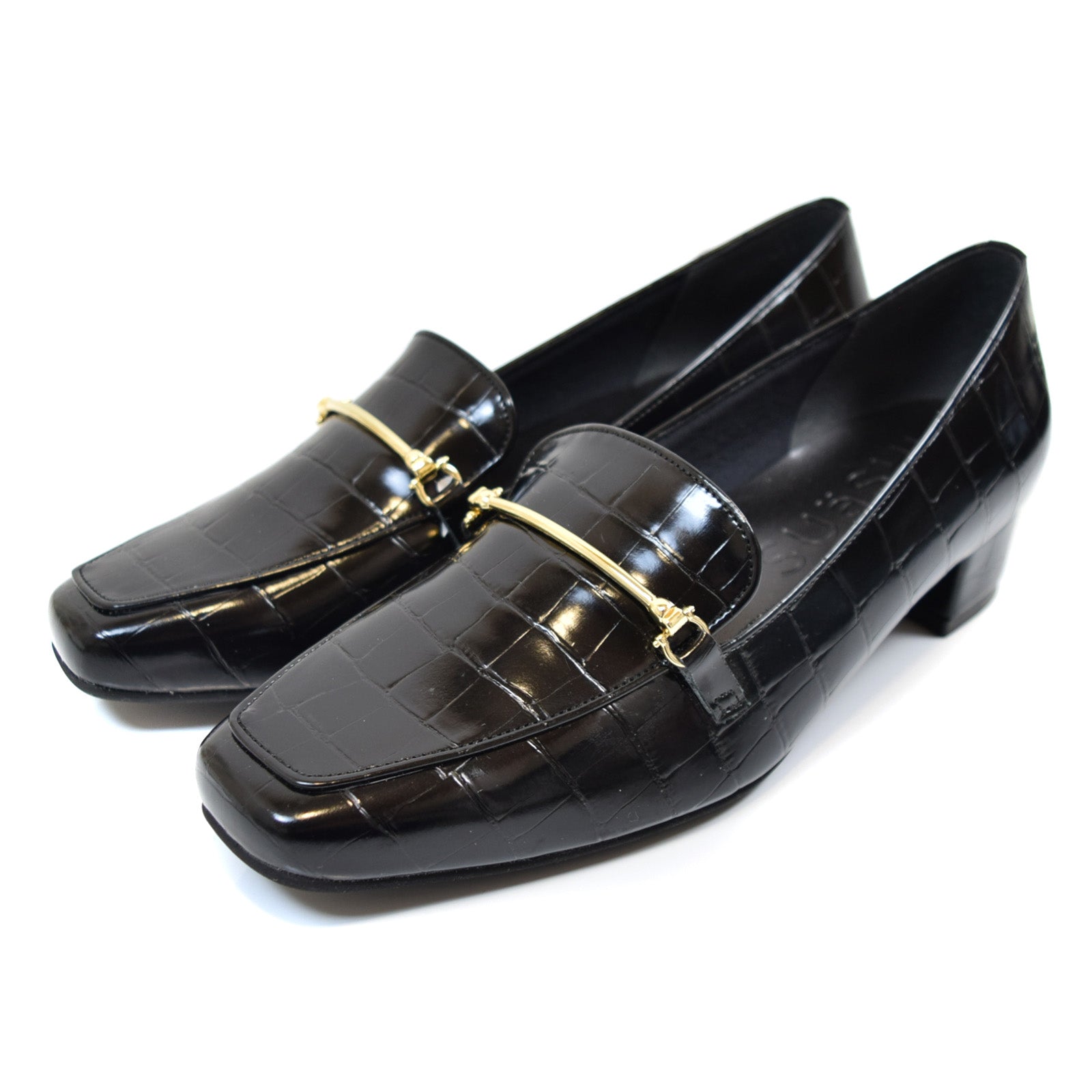 スウェイシー SUaSHI SUaSHI スウェイシー ローファー レディース 痛くない 長時間 疲れない 走れる ビット ストレッチ 黒 ブラック 歩きやすい 防水 幅広 スアシ