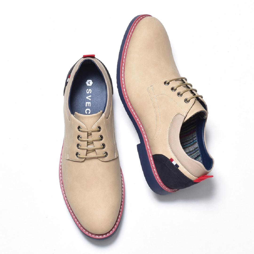 シュベック SVEC カラーソールオックスフォードシューズ