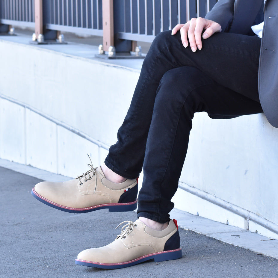 シュベック SVEC カラーソールオックスフォードシューズ