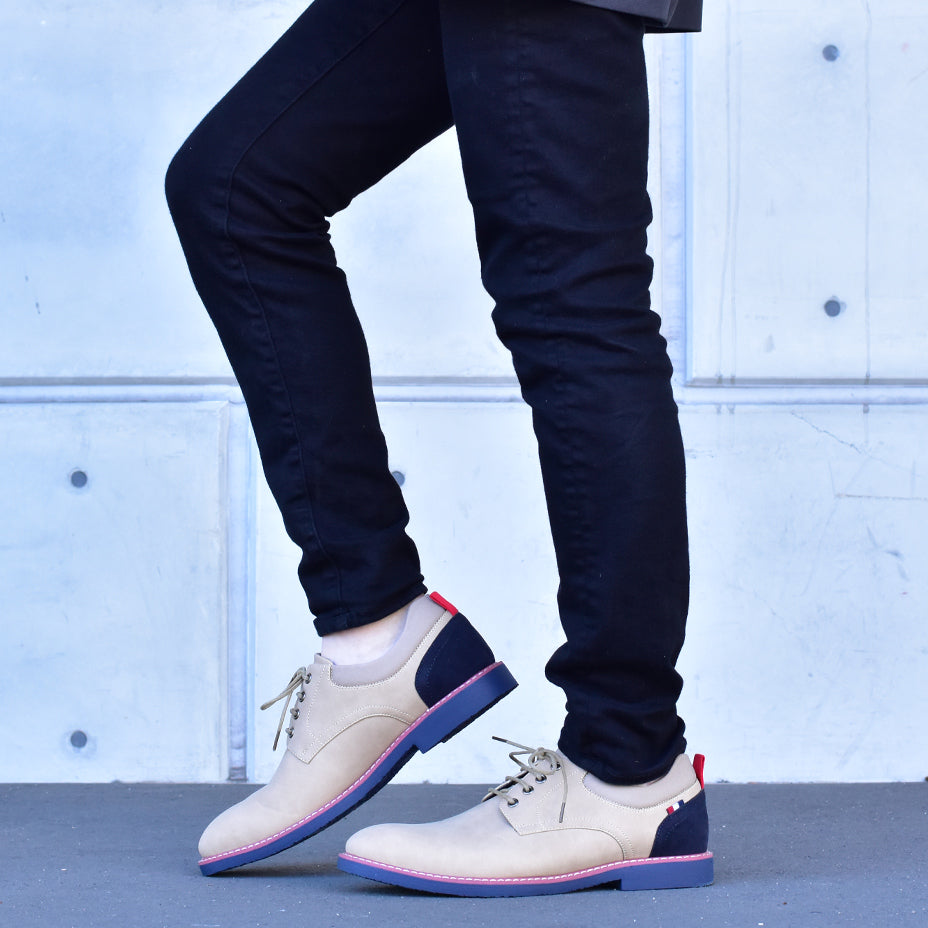 シュベック SVEC カラーソールオックスフォードシューズ