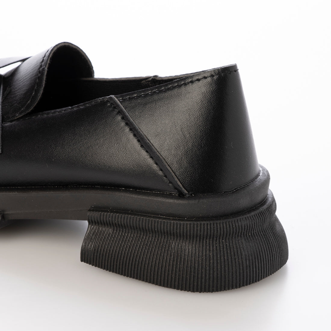 Svec Gold Accent Heel Loafer