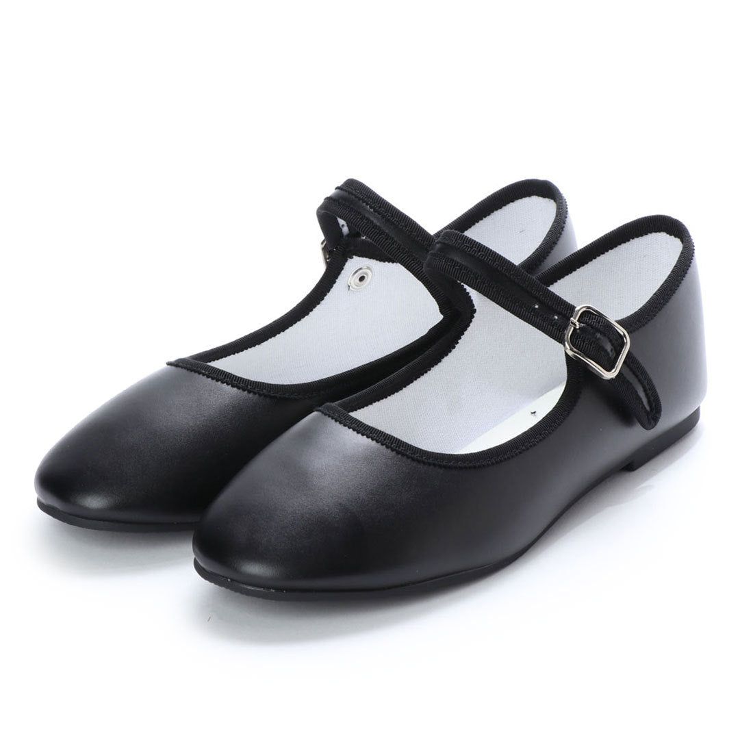 シュベック SVEC 【大人から子供まで】楽ちんぺたんこバレエシューズ フラットシューズ ストラップパンプス カンフーシューズ,ブラック