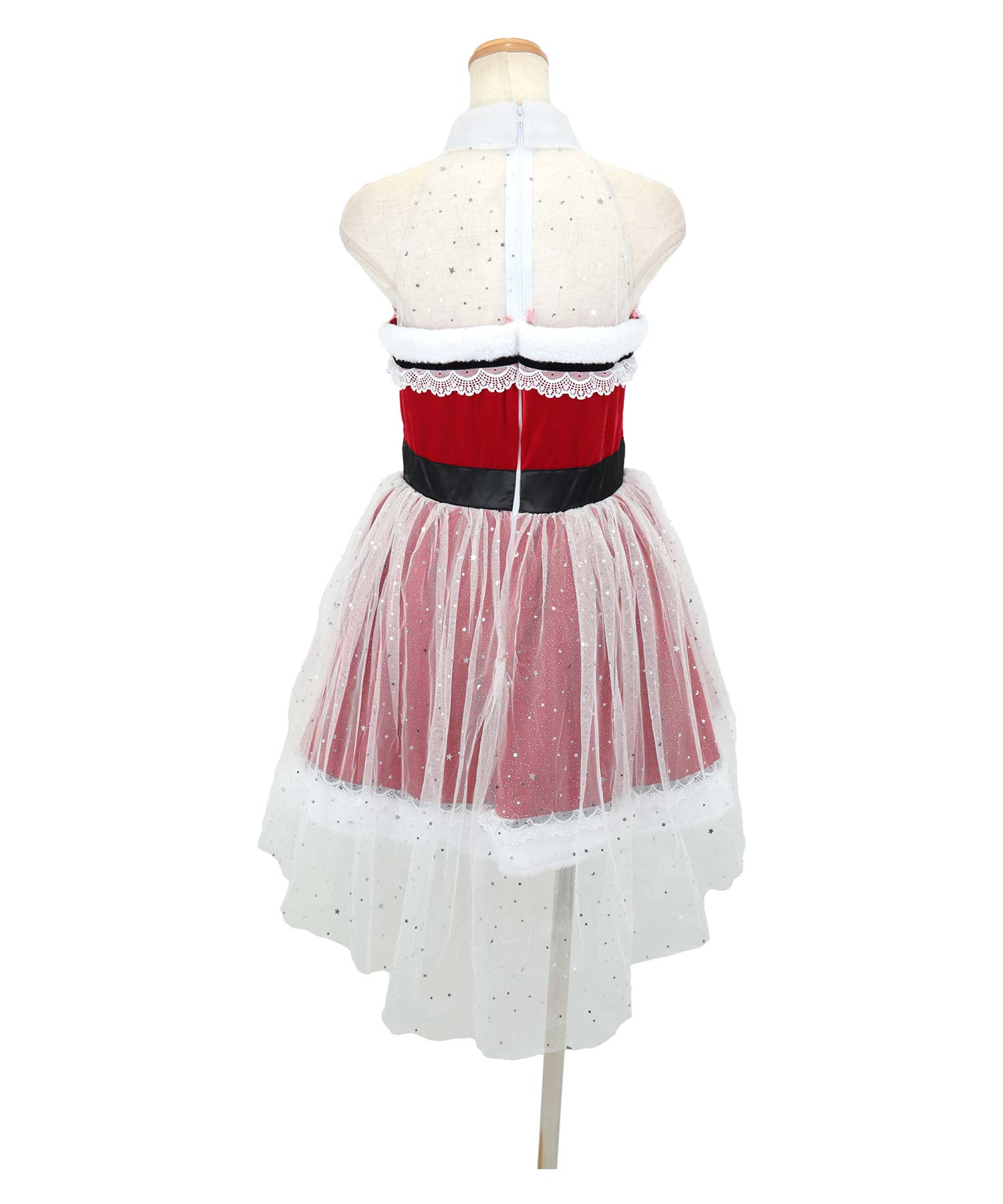 ティカ Tika サンタコス 3点set グリッターチュールレースフレアスカートクラシカルガーリー王道サンタコスプレ【返品不可商品】