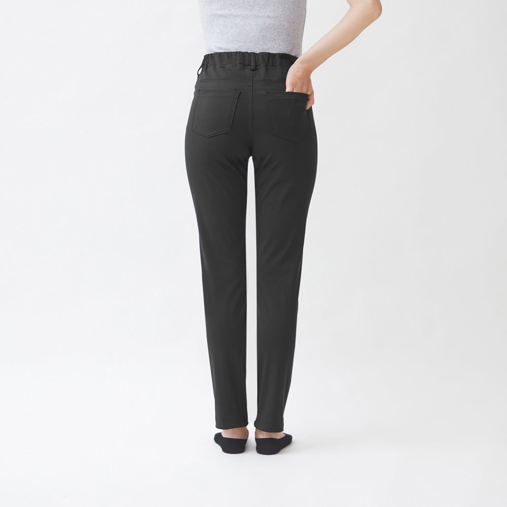 トゥシェ Tuche ストレッチパンツ スキニースタイル ライトテックストレッチ フルレングス丈 (グレー) グレー