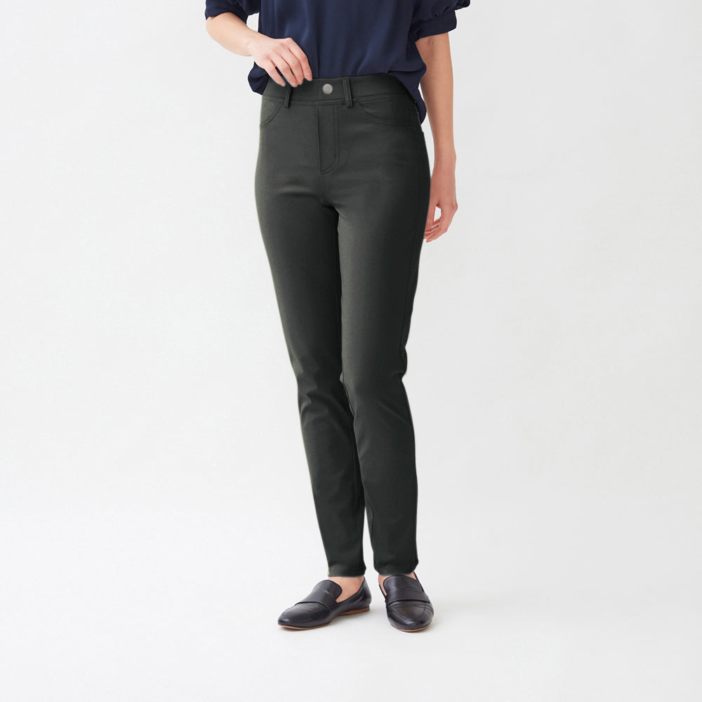 トゥシェ Tuche ストレッチパンツ スキニースタイル ライトテックストレッチ フルレングス丈