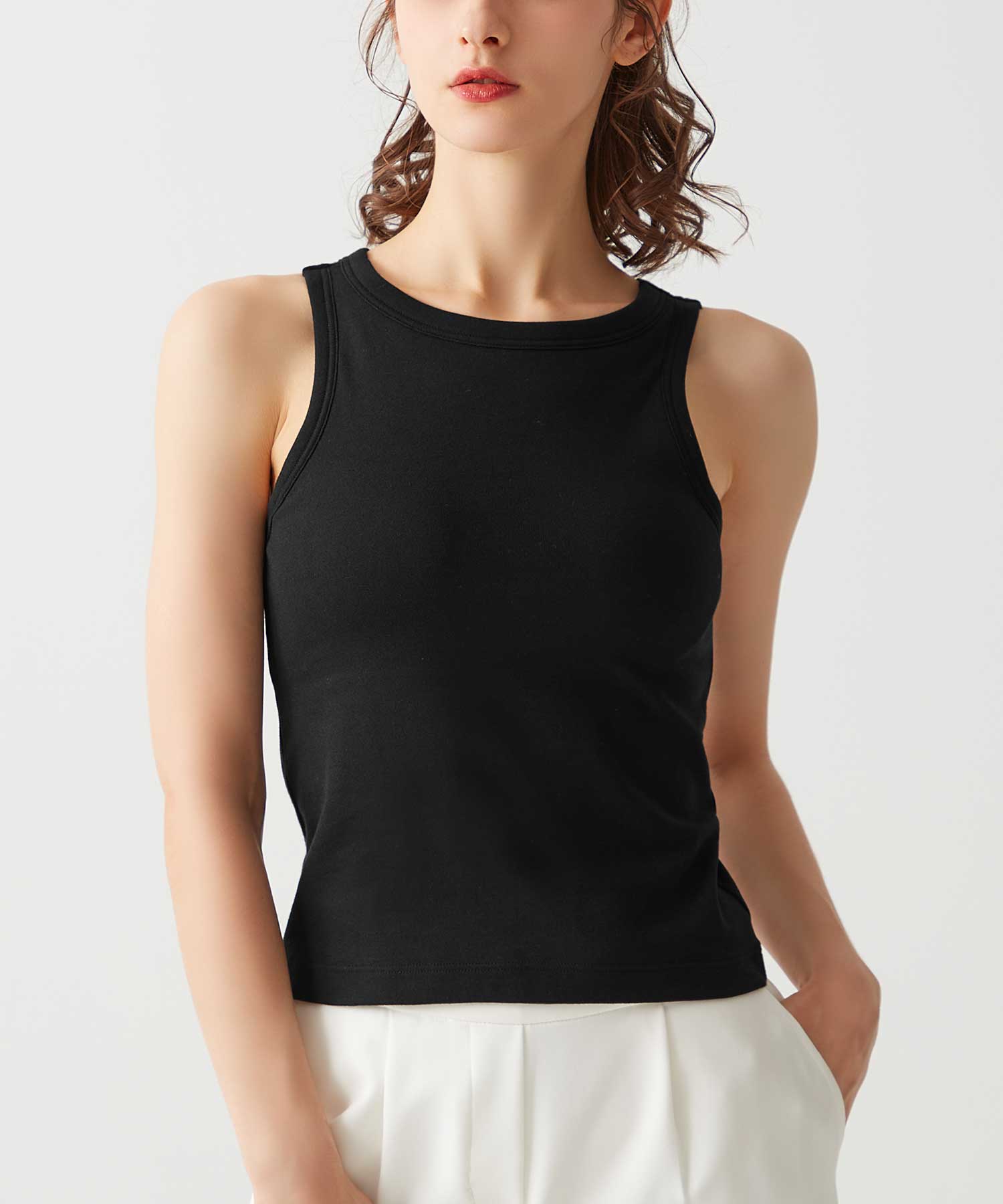 トゥシェ Tuche 7DAYS LOOKS パッド付きアメリカンスリーブ