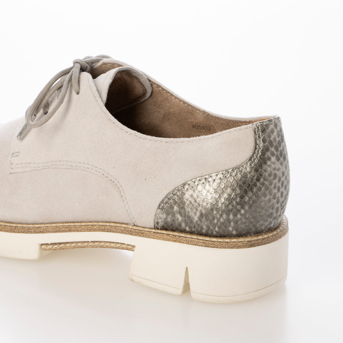 タマリス Tamaris ダービーシューズ (ライトグレースウェード) ライトグレースウェード