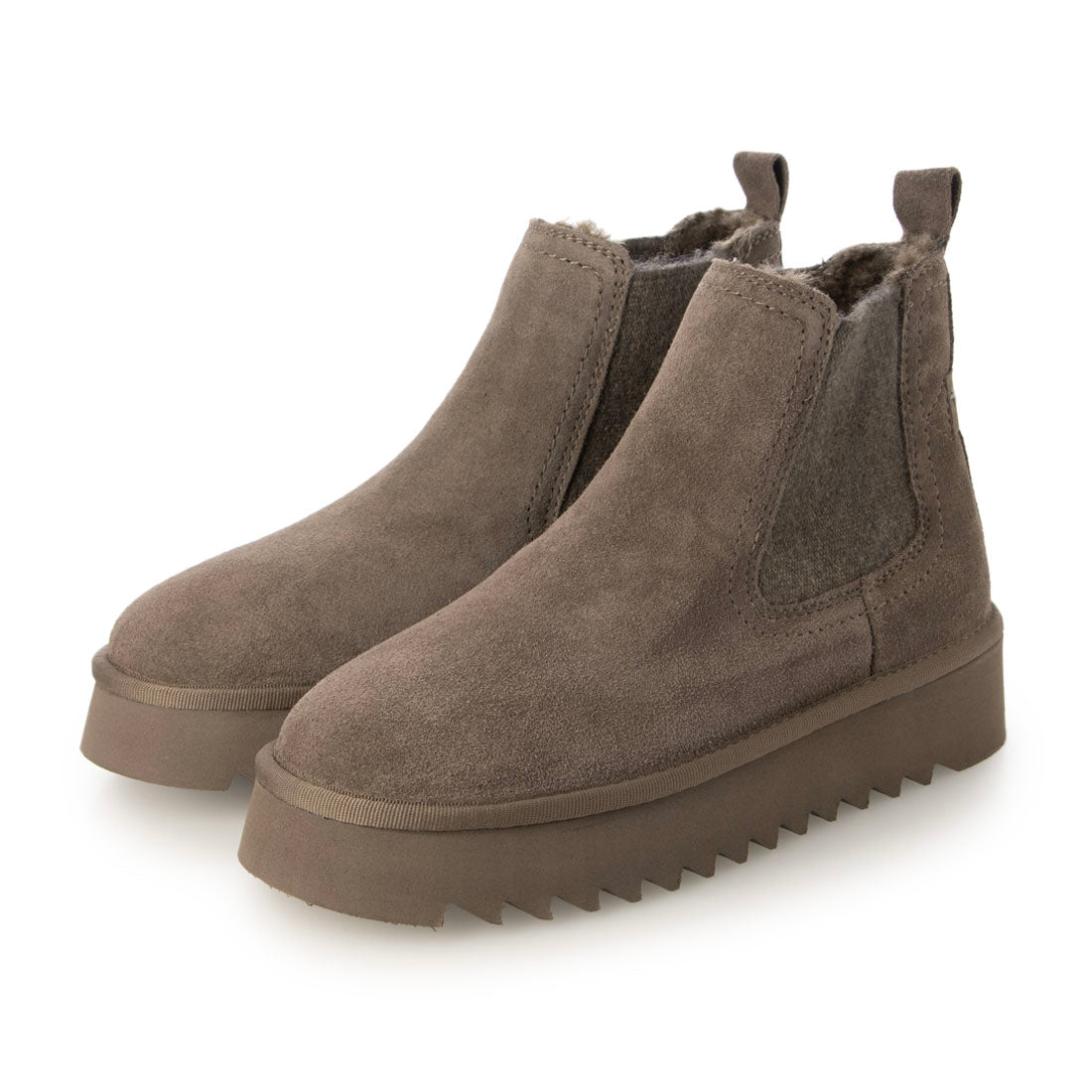 タマリス Tamaris ウォームライニングショートブーツ (オークスウェード) オークスウェード