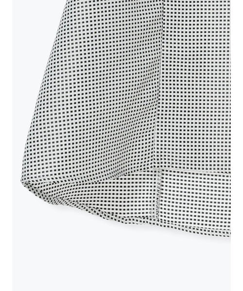 テチチ Te chichi グリッドジャガードボリュームブラウス(セットアップ可) (オフホワイト) オフホワイト