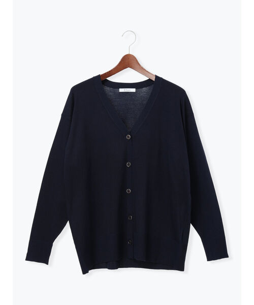 テチチ Te chichi 2WAYカシュクールVネックカーディガン《2026 spring catalog item》 (シルバー) シルバー