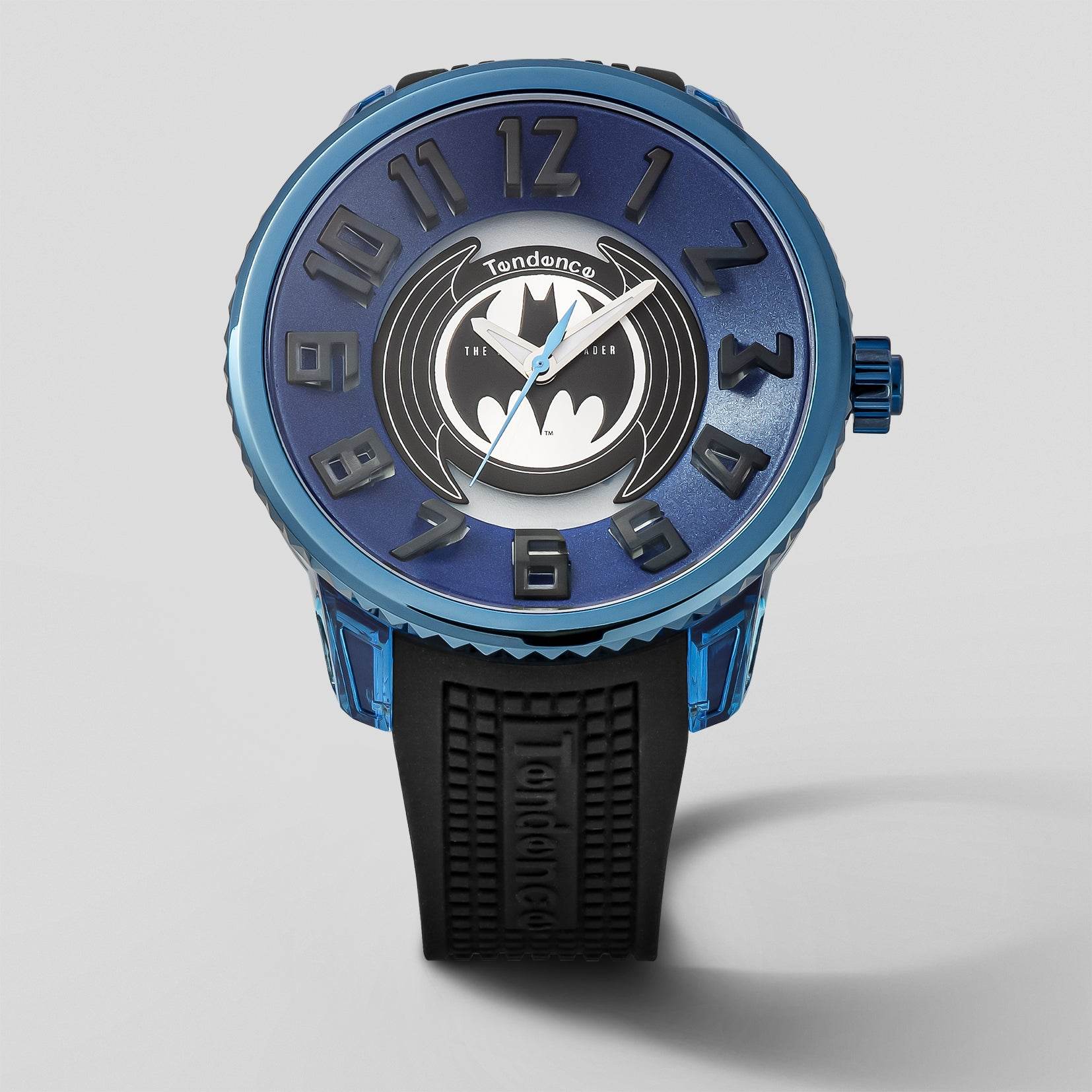 TENDENCE Batman Collaboration Men's Watch TY532017 Quartz blue Silicone