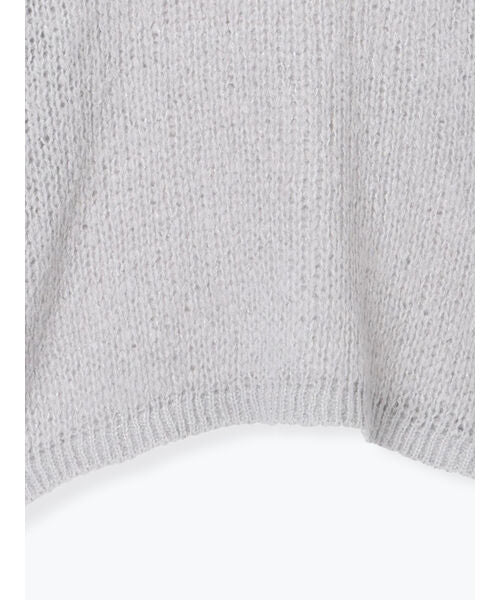 テチチ テラス Te chichi TERRASSE モヘヤライクシアーラメニット