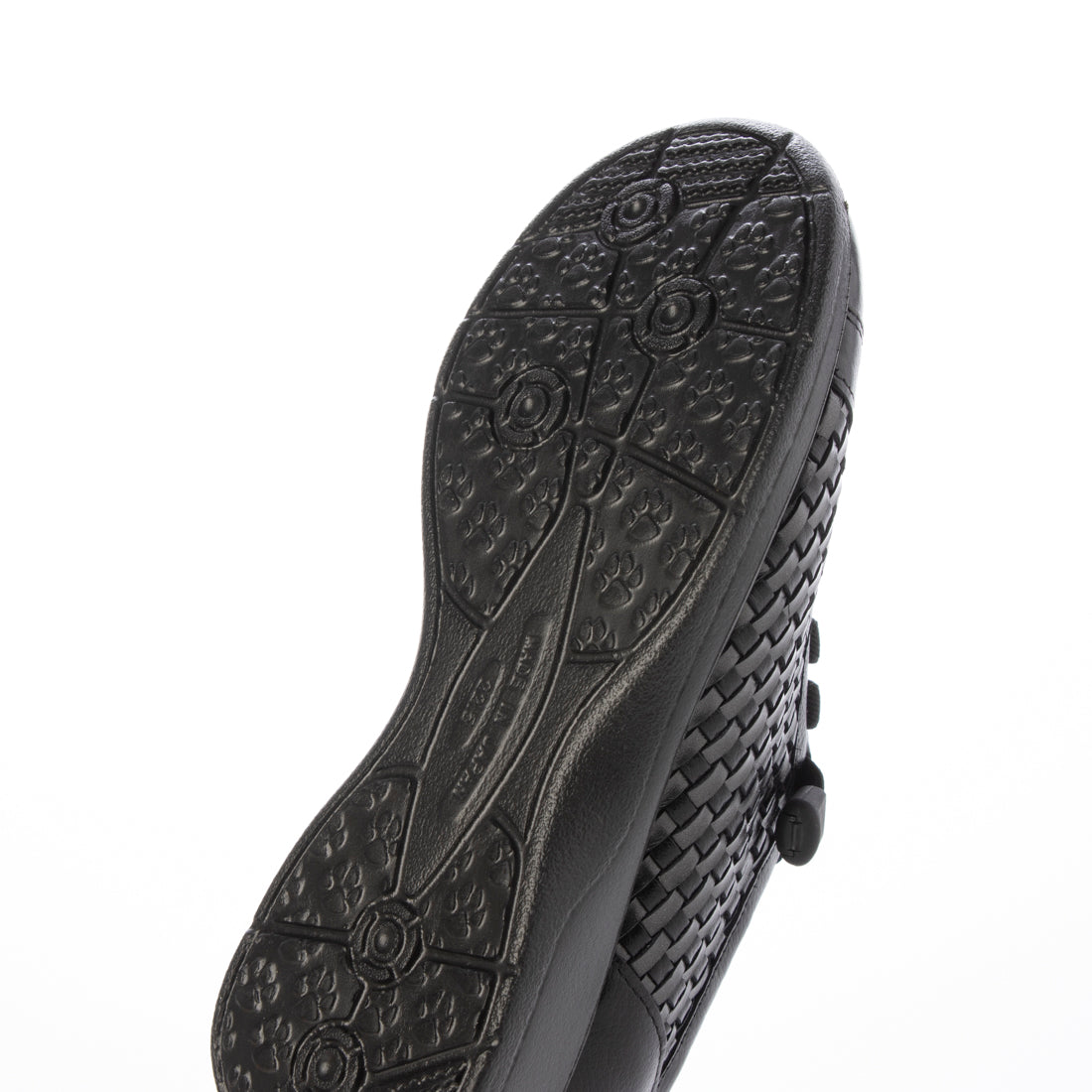 タカイサンノクツ 高井さんの靴 牛革5E甲ゴムメッシュコンフォート (ブラック) ブラック