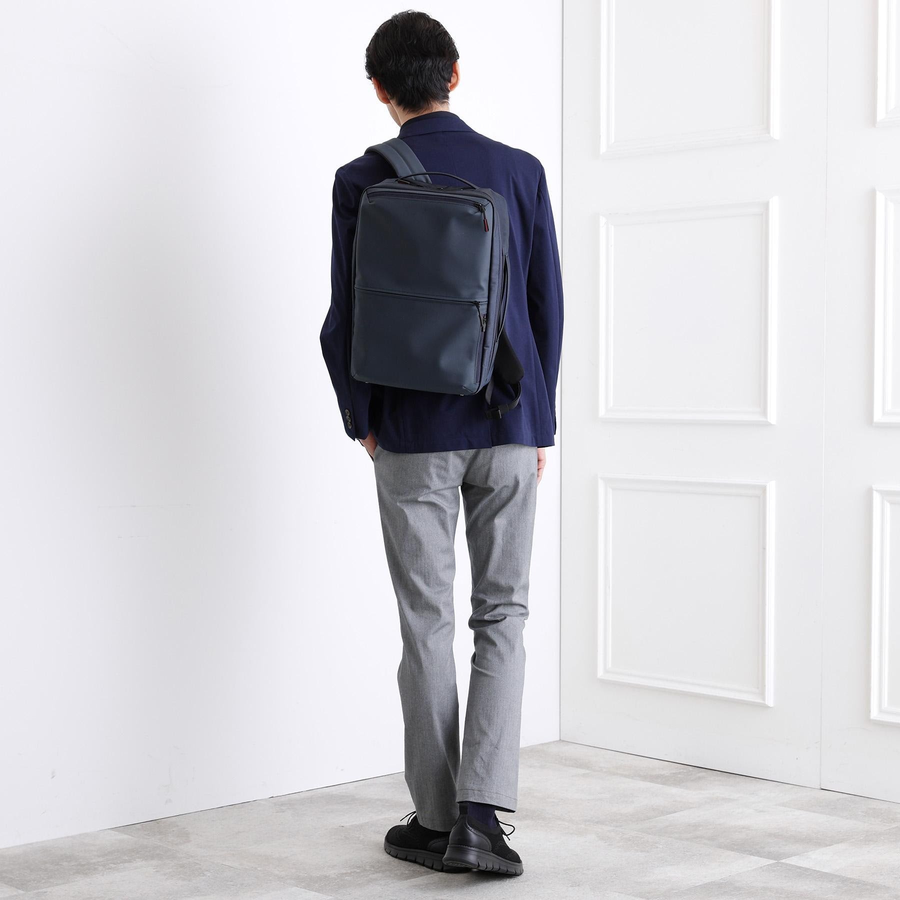 タケオキクチ TAKEO KIKUCHI スマートキャリー2WAYリュック (ブラック(019)) ブラック(019)