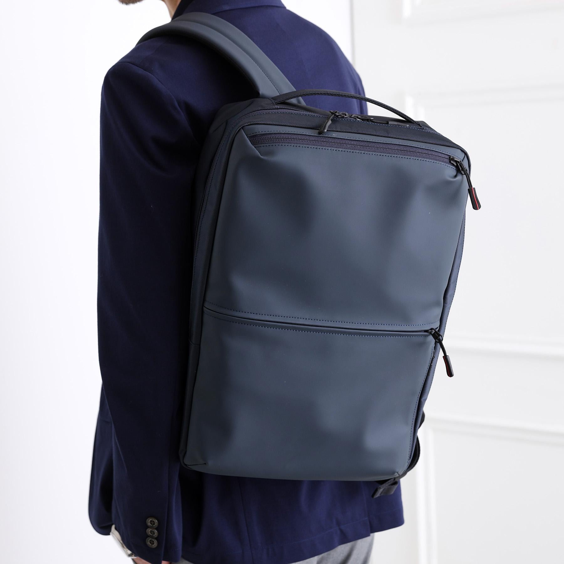 タケオキクチ TAKEO KIKUCHI スマートキャリー2WAYリュック (ブラック(019)) ブラック(019)