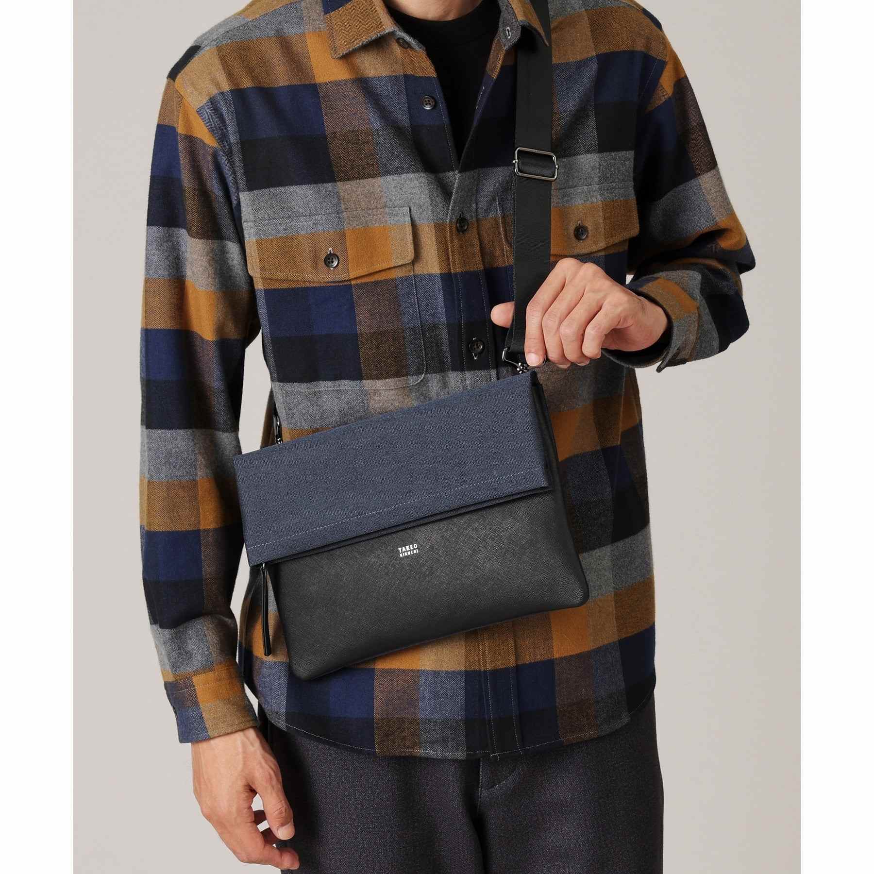 タケオキクチ TAKEO KIKUCHI 【2WAY】ショルダー クラッチバッグ (ブラウン(044)) ブラウン(044)