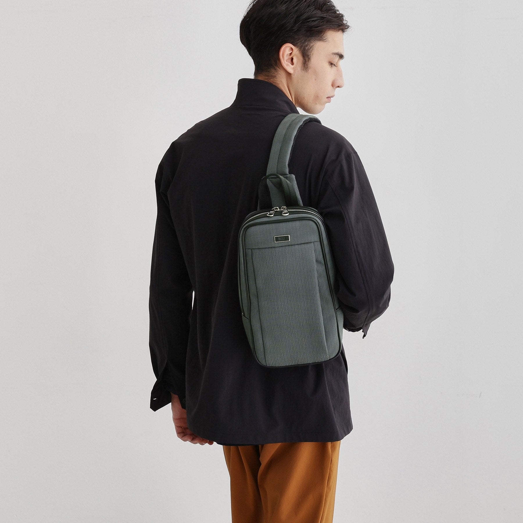 タケオキクチ TAKEO KIKUCHI メランジピンヘッドワンショルダー (チャコールグレー(014)) チャコールグレー(014)