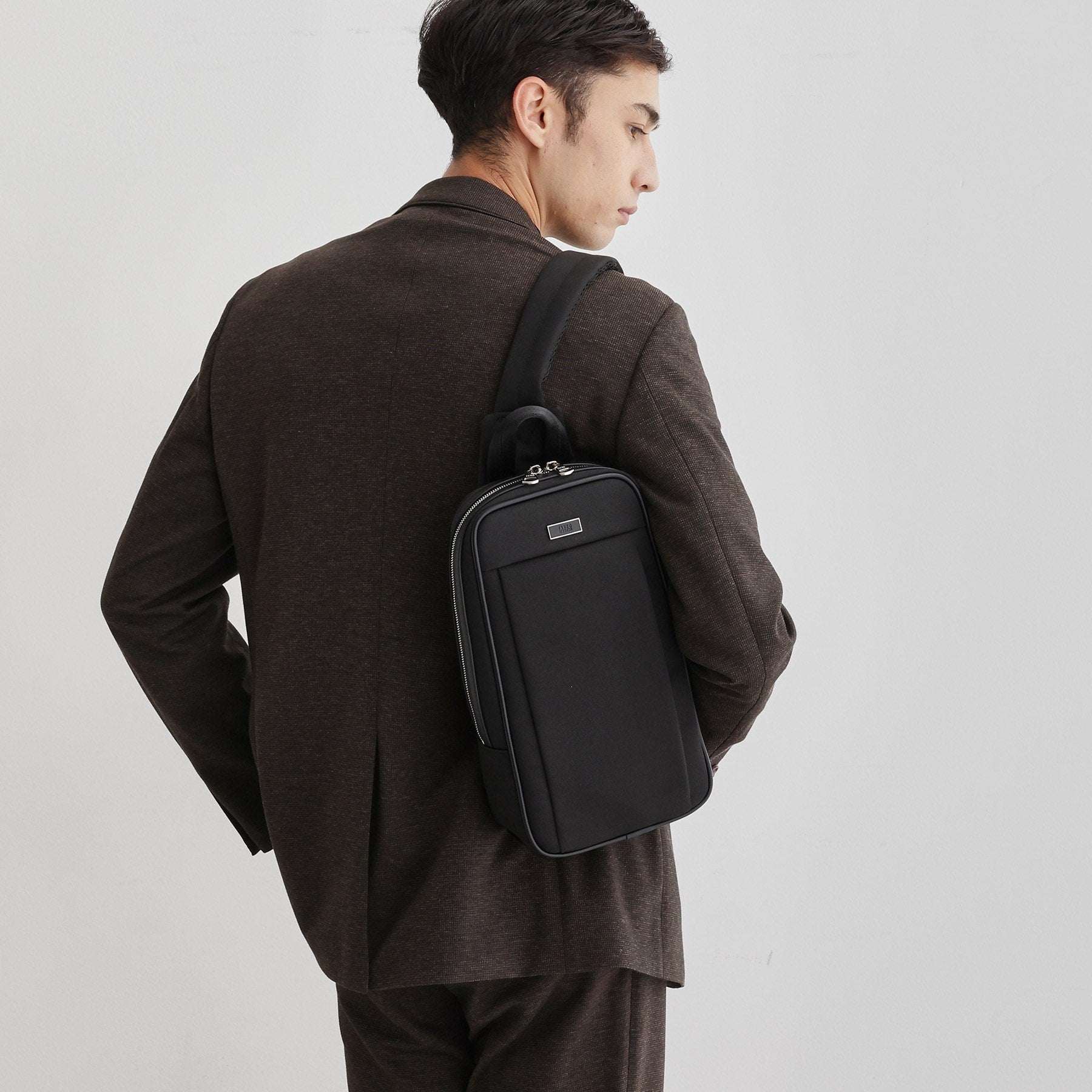 タケオキクチ TAKEO KIKUCHI メランジピンヘッドワンショルダー (チャコールグレー(014)) チャコールグレー(014)