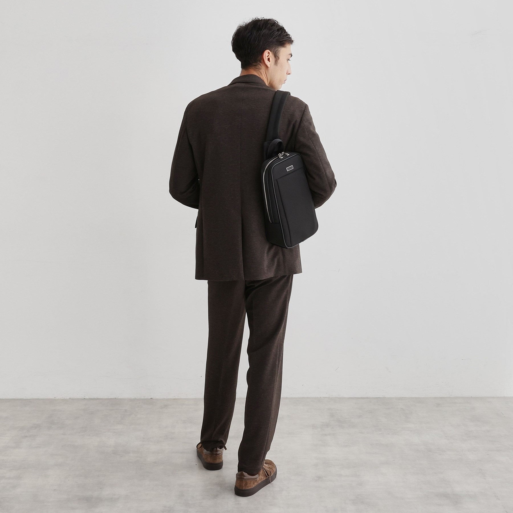 タケオキクチ TAKEO KIKUCHI メランジピンヘッドワンショルダー (チャコールグレー(014)) チャコールグレー(014)