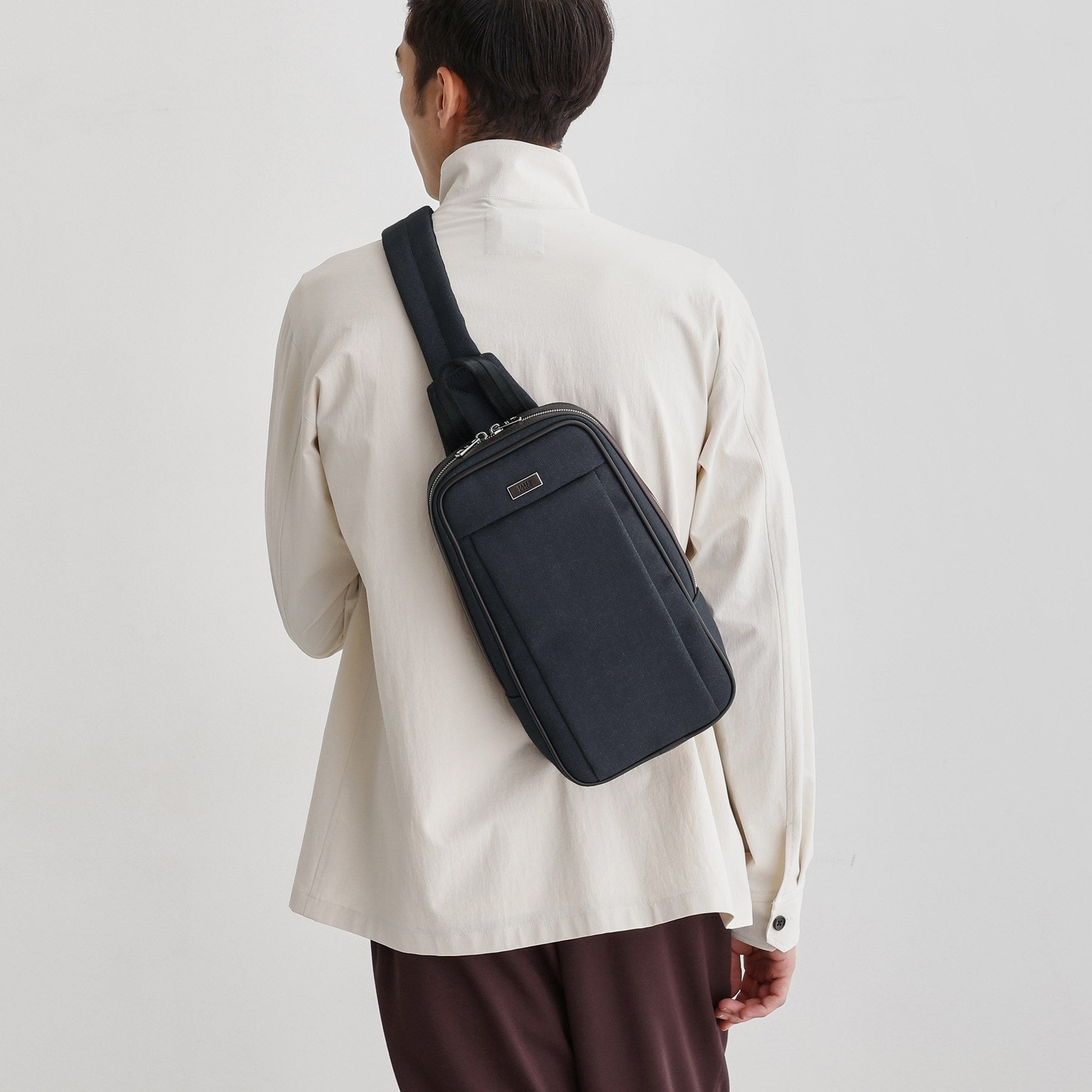 タケオキクチ TAKEO KIKUCHI メランジピンヘッドワンショルダー (チャコールグレー(014)) チャコールグレー(014)