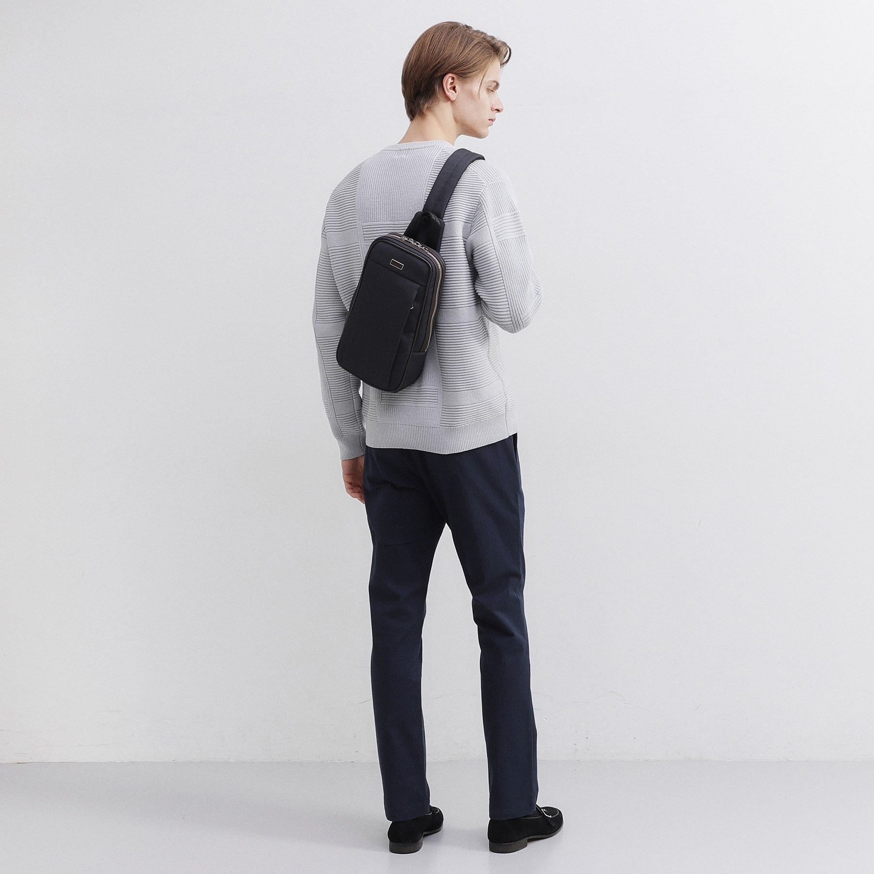 タケオキクチ TAKEO KIKUCHI メランジピンヘッドワンショルダー (チャコールグレー(014)) チャコールグレー(014)