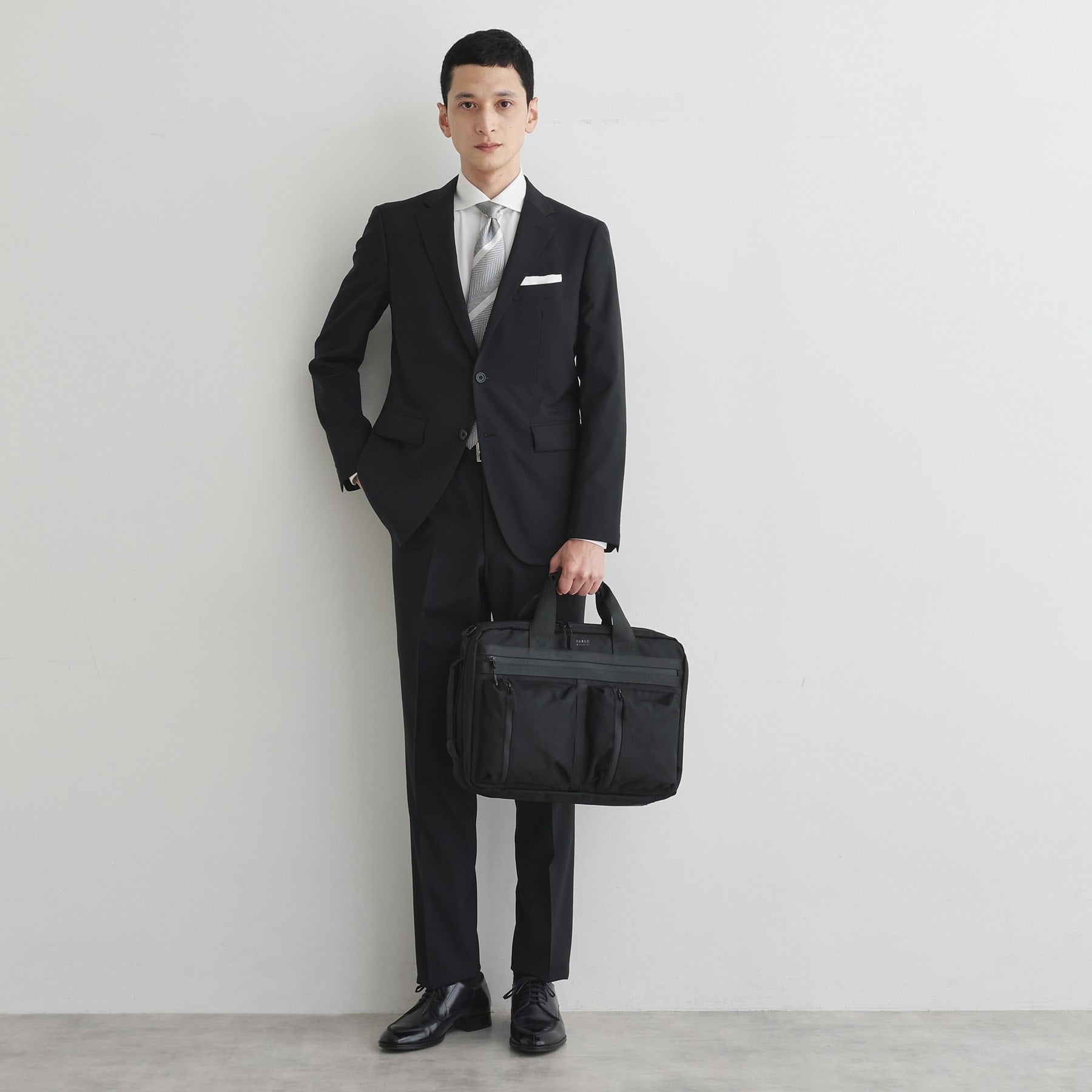 タケオキクチ TAKEO KIKUCHI 【3WAY】ラージキャパシティ バッグ (ブラック(019)) ブラック(019)