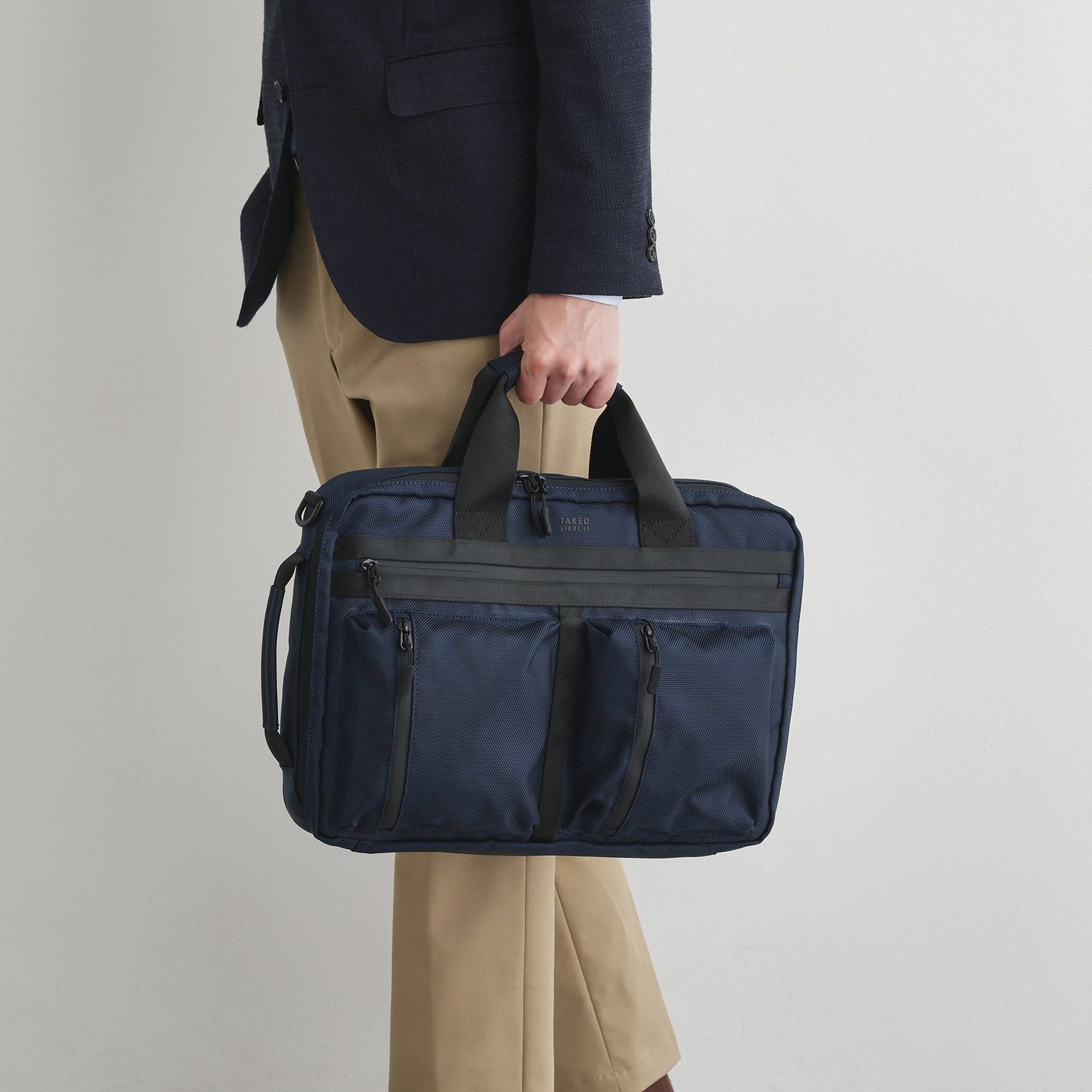 タケオキクチ TAKEO KIKUCHI 【3WAY】ラージキャパシティ バッグ (ブラック(019)) ブラック(019)