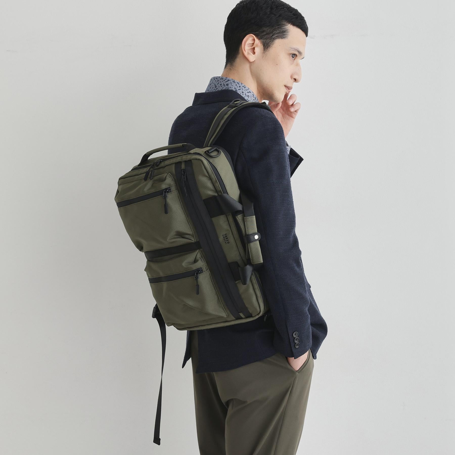 タケオキクチ TAKEO KIKUCHI 【3WAY】ラージキャパシティ バッグ (ブラック(019)) ブラック(019)