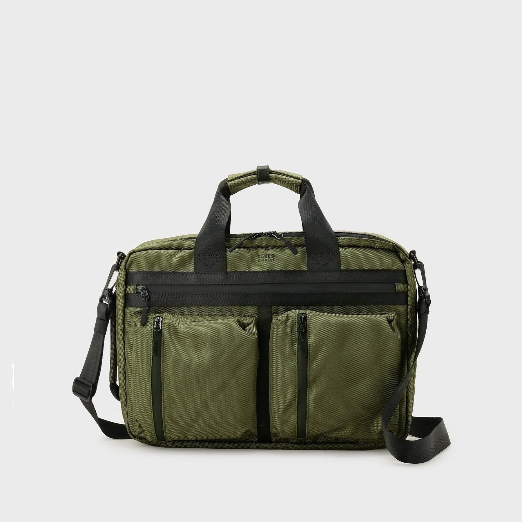 タケオキクチ TAKEO KIKUCHI 【3WAY】ラージキャパシティ バッグ (グリーン(024)) グリーン(024)