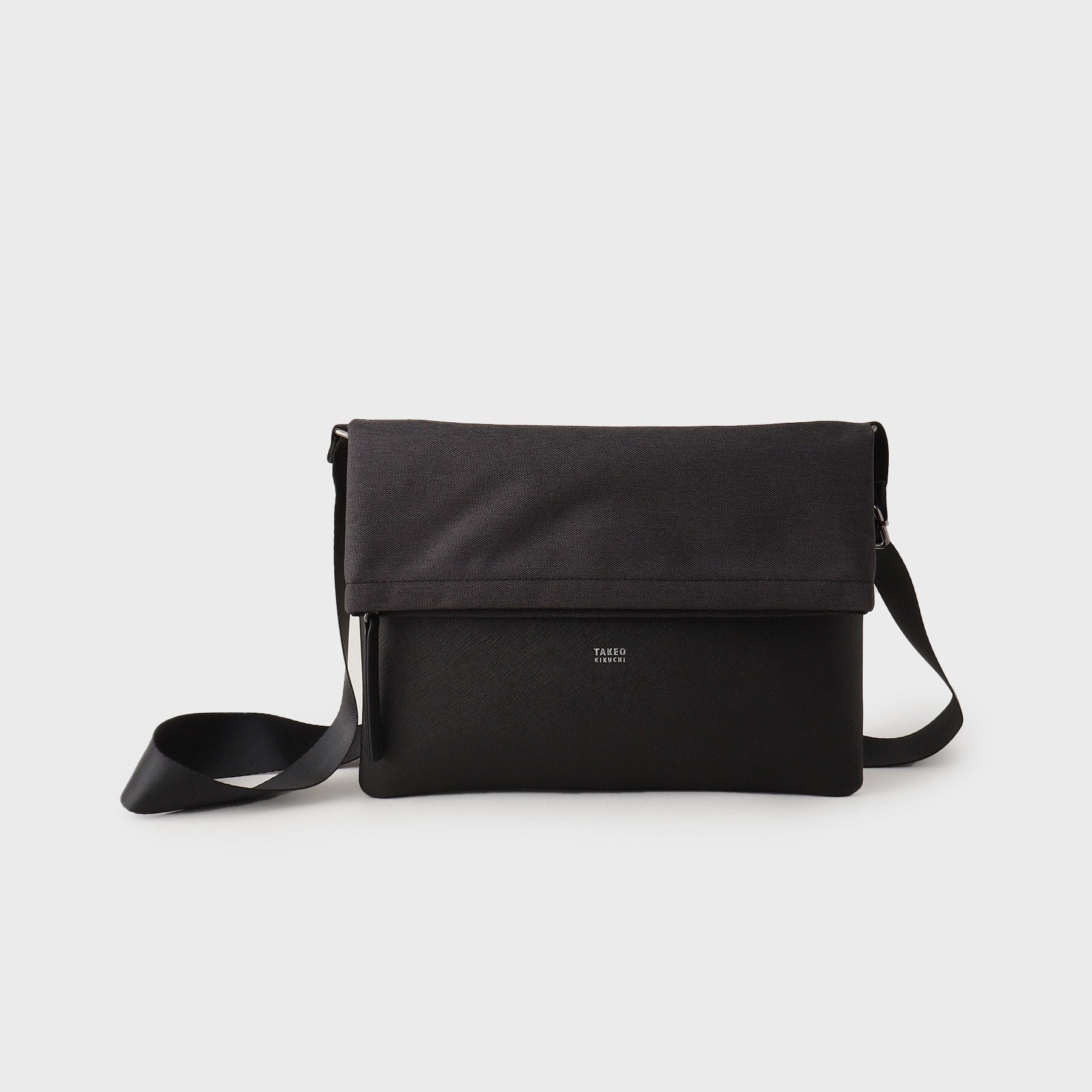タケオキクチ TAKEO KIKUCHI 2WAY ショルダークラッチバッグ (ブラック) ブラック(019)