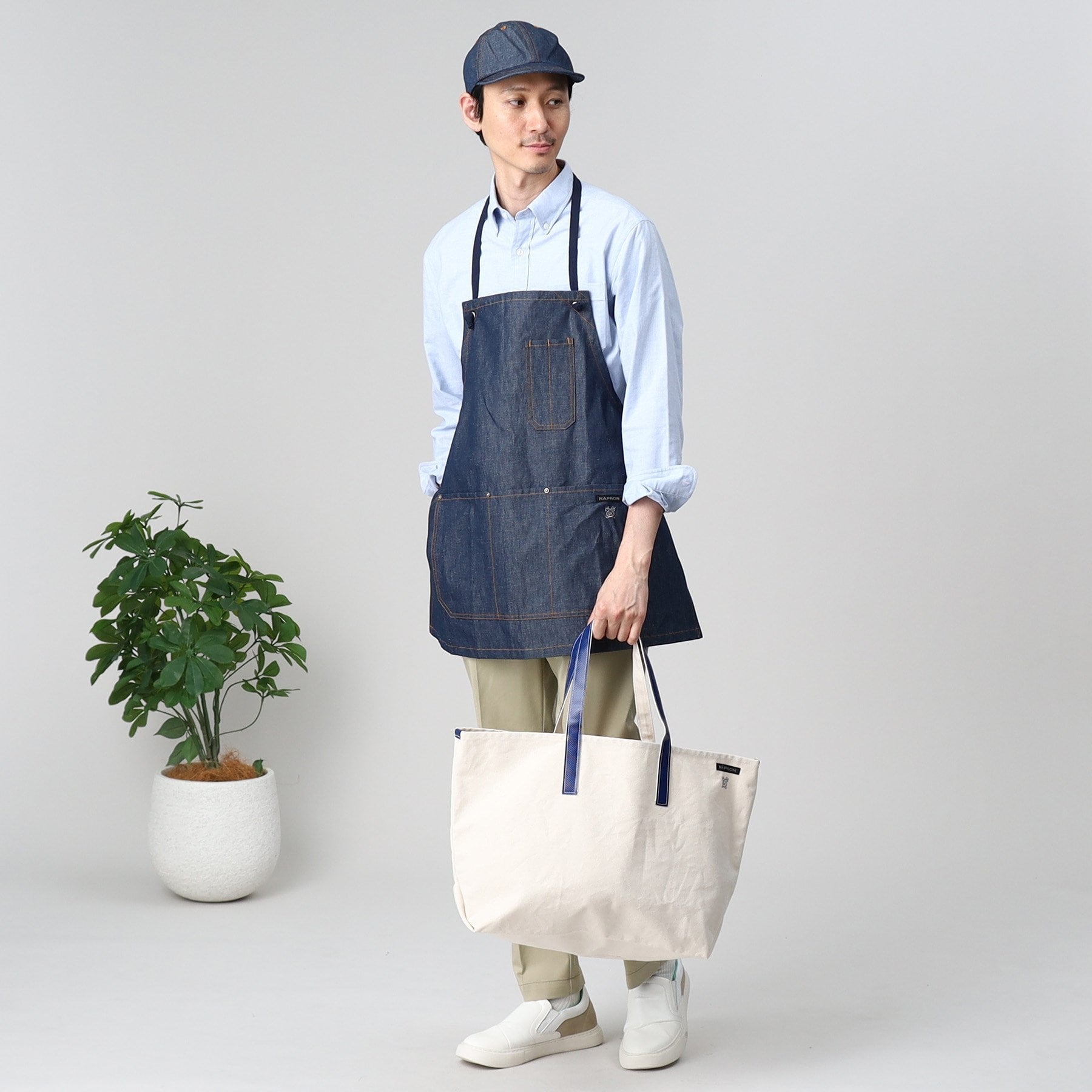 タケオキクチ TAKEO KIKUCHI 【NAPRON別注】 TOTE (ホワイト(002)) ホワイト(002)