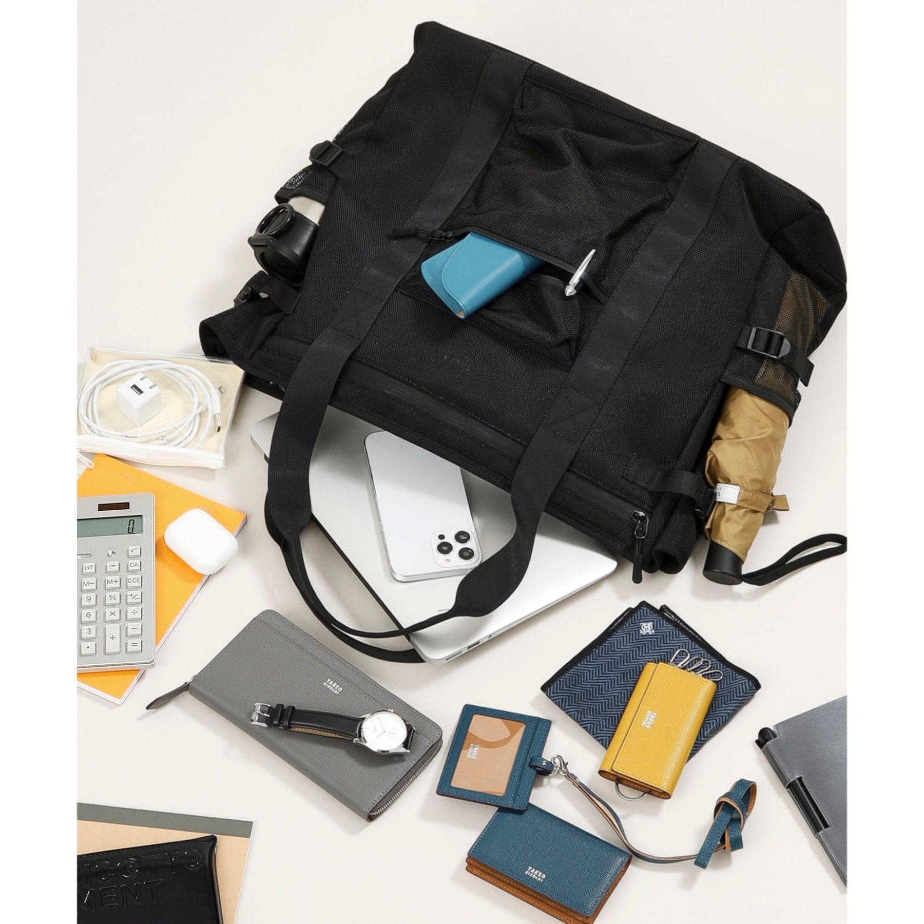 タケオキクチ TAKEO KIKUCHI ラージキャパシティー デイリートートバッグ